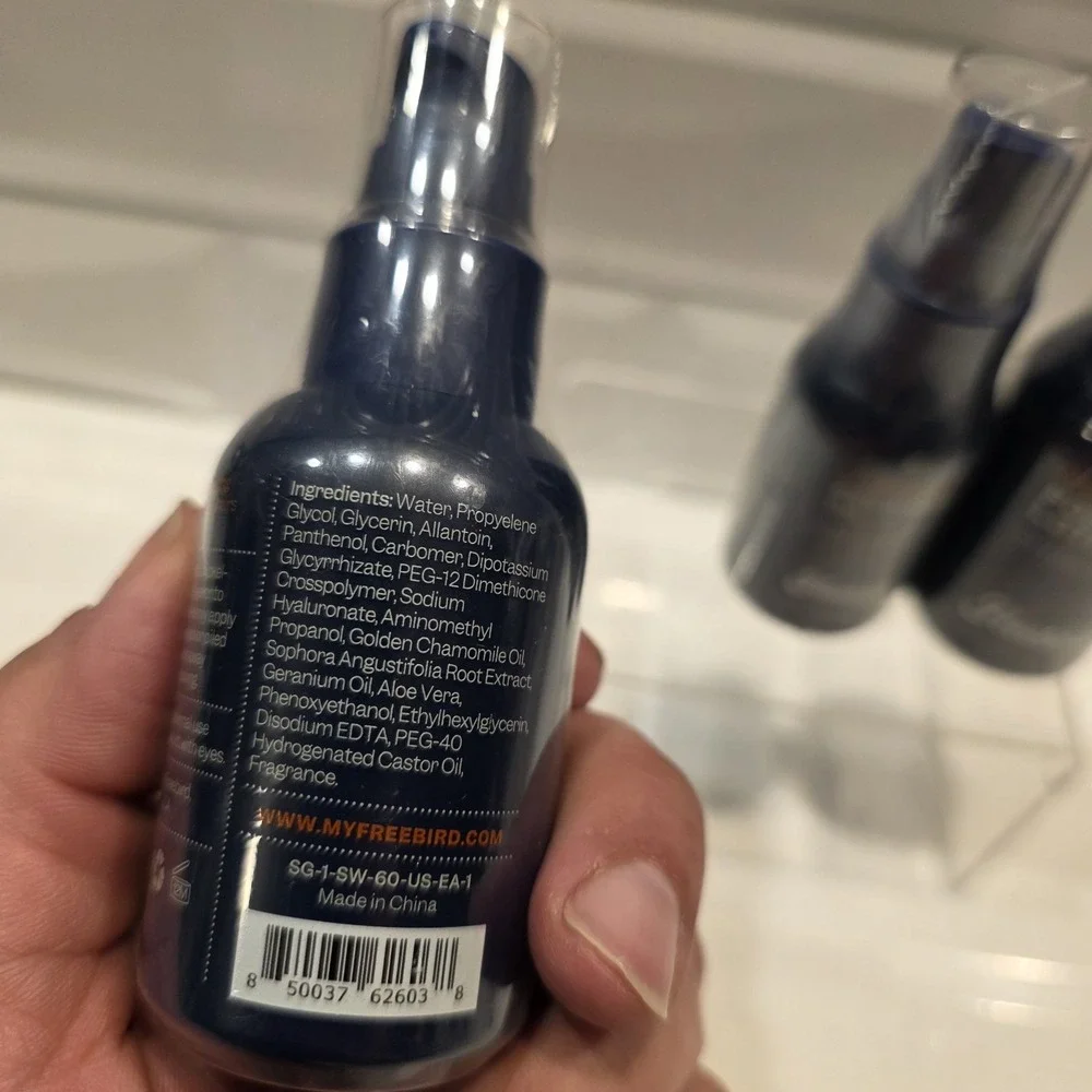 Freebird Pre Shave Oil 1oz Shave Gel 2oz‎ & Sandalwood Moisturizer 1.7oz